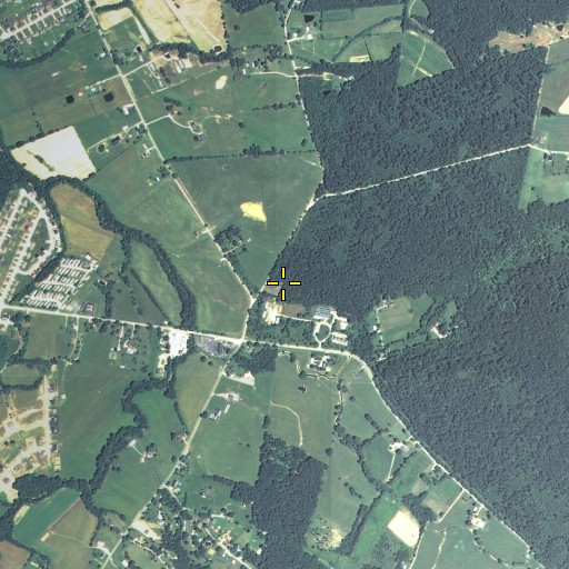 Aerial/Satellite Image of Upper Silver Creek School, KY