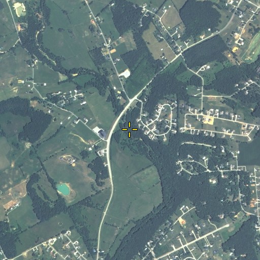 Aerial/Satellite Image of Vaught Branch, KY