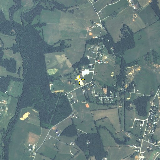 Aerial/Satellite Image of Vaught School, KY