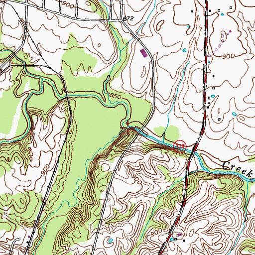 Topographic Map of Viny Fork, KY