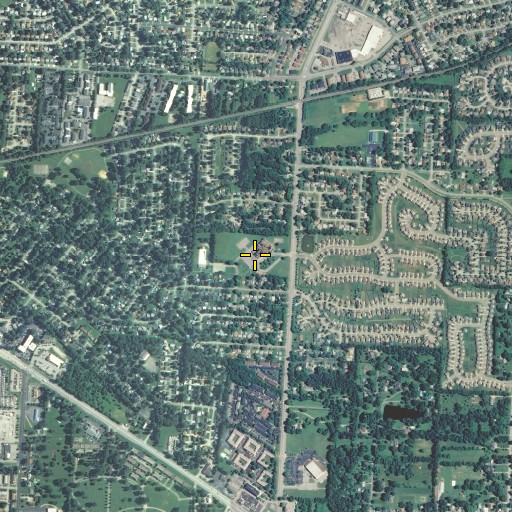 Aerial/Satellite Image of Watterson School, KY
