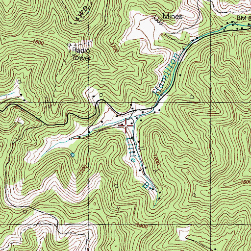 Topographic Map of Will Hamilton School, KY