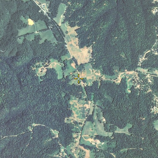 Aerial/Satellite Image of Aaron, KY