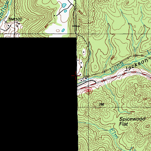 Topographic Map of Hobbs, KY