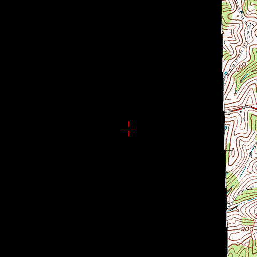 Topographic Map of Keefer, KY