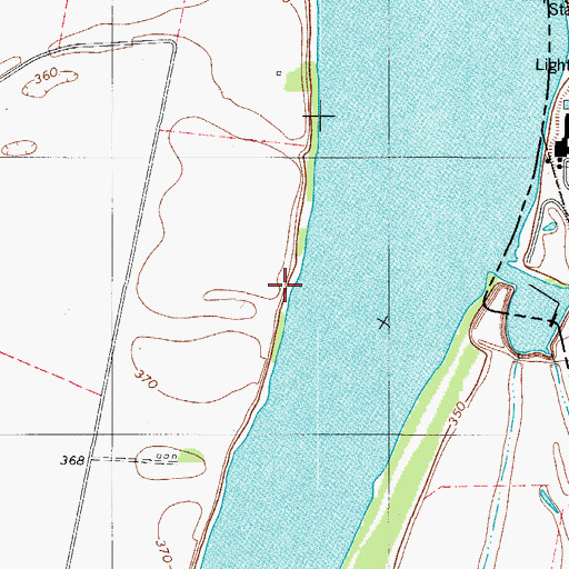 Topographic Map of White City, KY