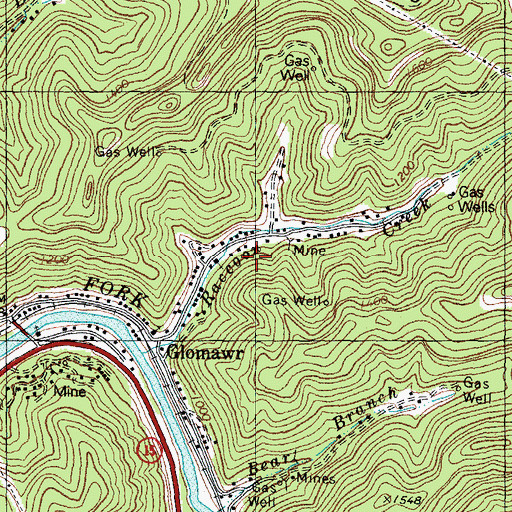 Topographic Map of International Bible Church, KY
