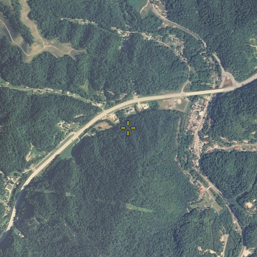 Aerial/Satellite Image of Bolin Branch, KY
