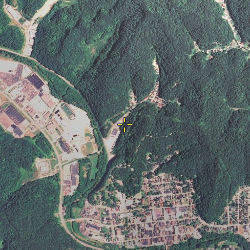 Aerial/Satellite Image of Hoss Mill Branch, KY
