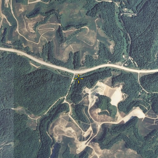 Aerial/Satellite Image of Little Beech Fork, KY