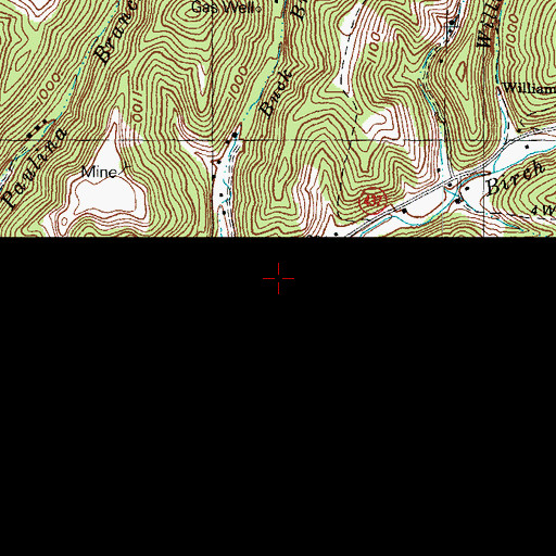 Topographic Map of White Oak School (historical), KY