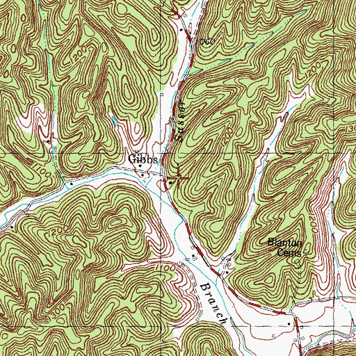 Topographic Map of Arat School, KY