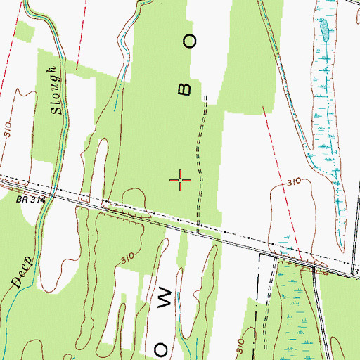 Topographic Map of Barlow Bottoms, KY