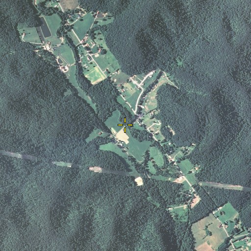 Aerial/Satellite Image of Bates Branch, KY