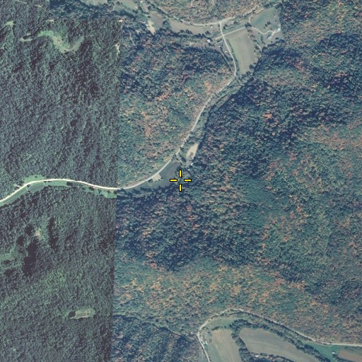 Aerial/Satellite Image of Bear Gap Branch, KY