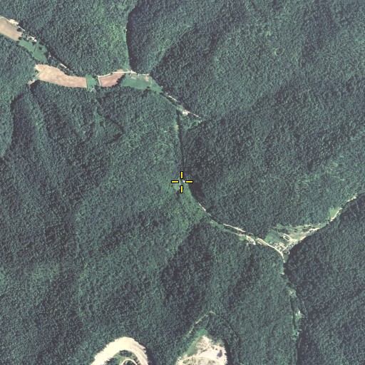 Aerial/Satellite Image of Beech P O, KY