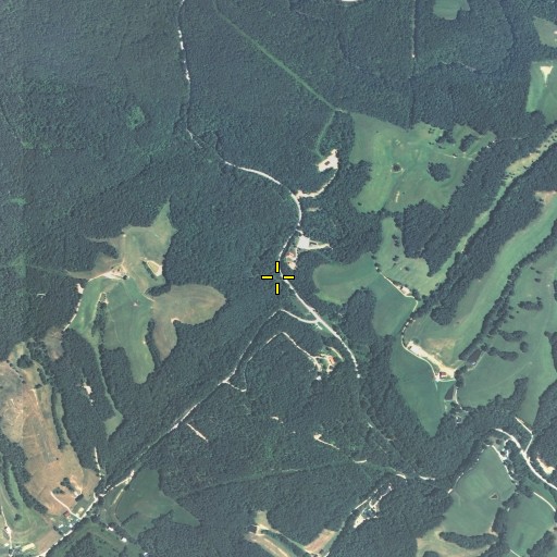 Aerial/Satellite Image of Big Lick Branch, KY