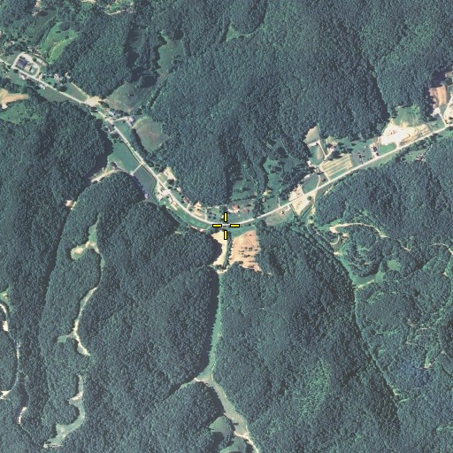 Aerial/Satellite Image of Blair Branch, KY