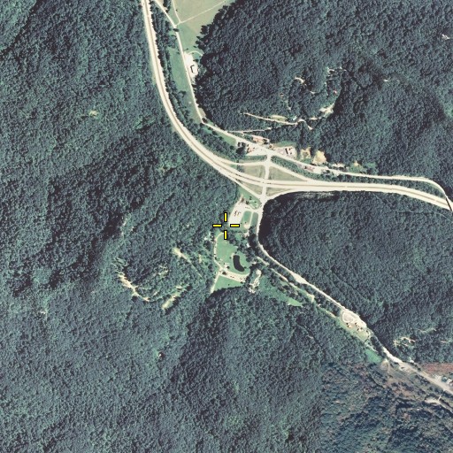 Aerial/Satellite Image of Boling Branch, KY