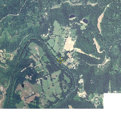 Aerial/Satellite Image of Bryant Branch, KY