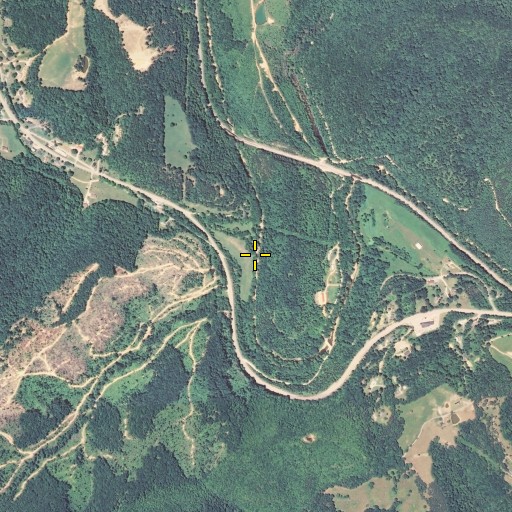 Aerial/Satellite Image of Calloway Branch, KY
