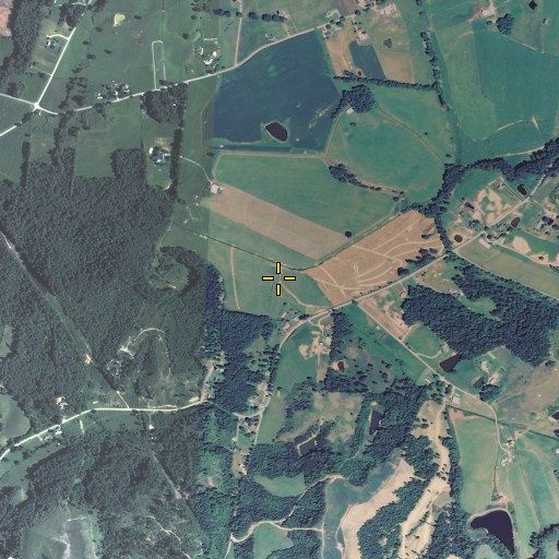 Aerial/Satellite Image of Camp Branch, KY