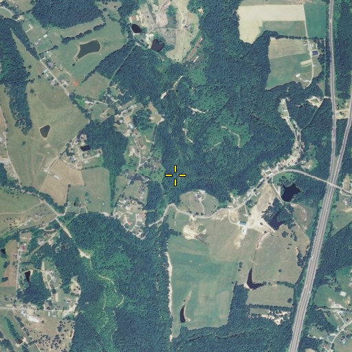 Aerial/Satellite Image of Campbell Branch, KY