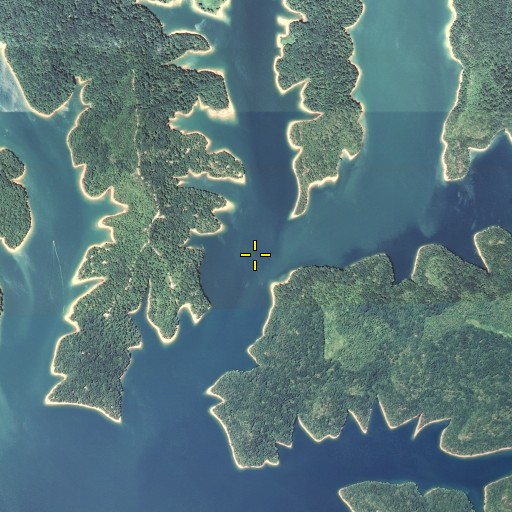 Aerial/Satellite Image of Cane Branch, KY