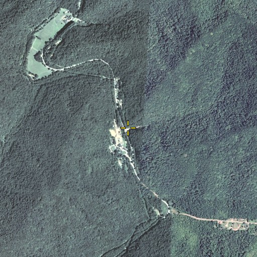 Aerial/Satellite Image of Caney Branch, KY