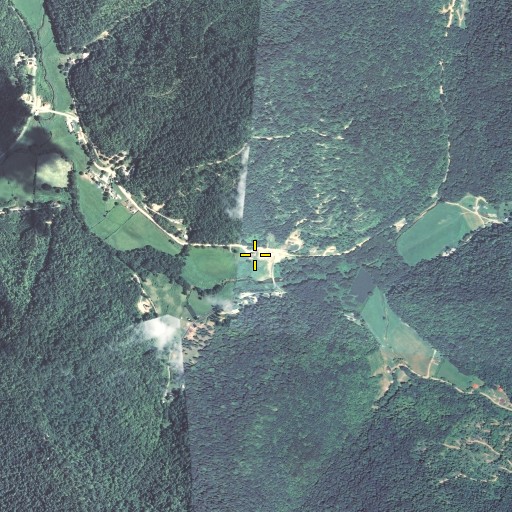 Aerial/Satellite Image of Carnes School, KY