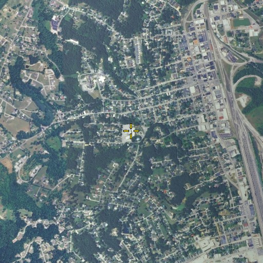Aerial/Satellite Image of Central School, KY