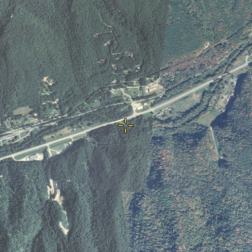 Aerial/Satellite Image of Chads Branch, KY
