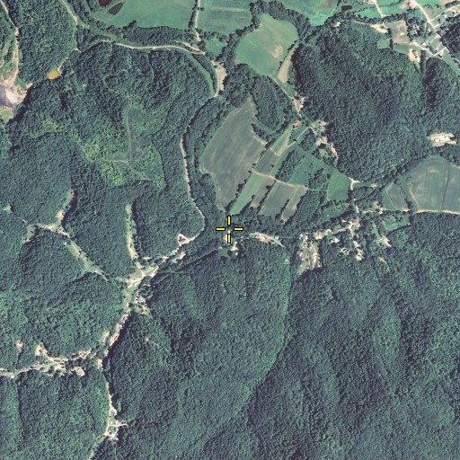 Aerial/Satellite Image of Chop Bottom Branch, KY
