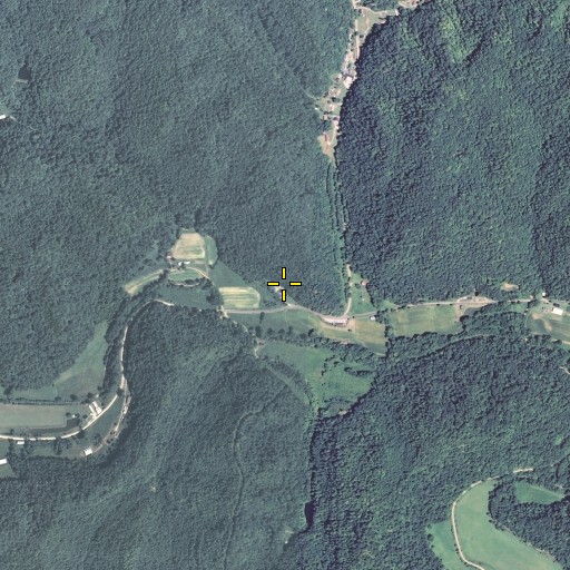 Aerial/Satellite Image of Robert Clark School, KY