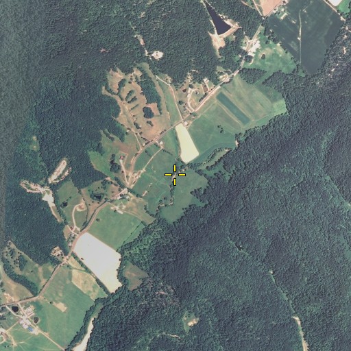 Aerial/Satellite Image of Clem Branch, KY