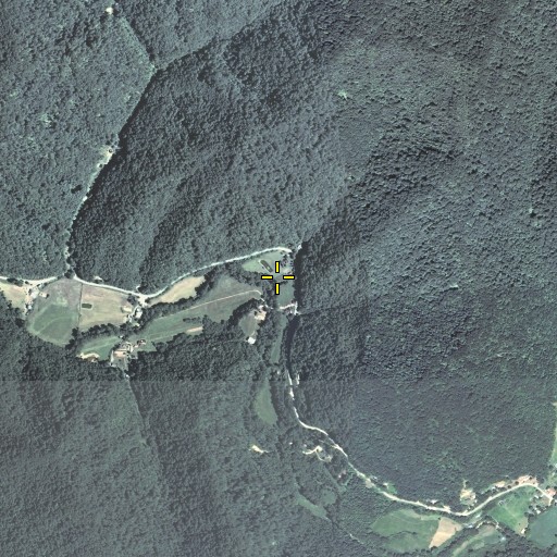 Aerial/Satellite Image of Collins Branch, KY