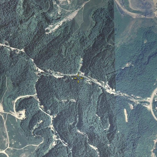 Aerial/Satellite Image of Combs Branch, KY