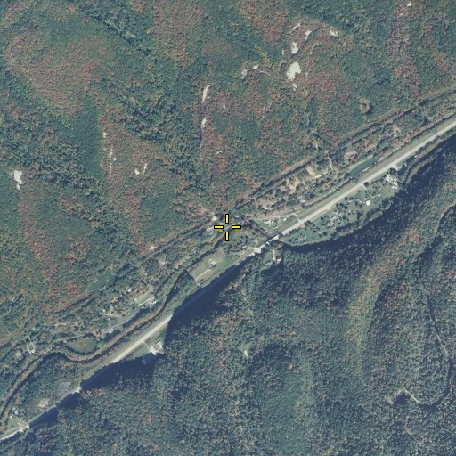Aerial/Satellite Image of Cornett Branch, KY