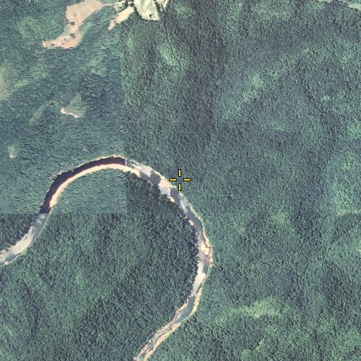 Aerial/Satellite Image of Cotton Patch Hollow, KY
