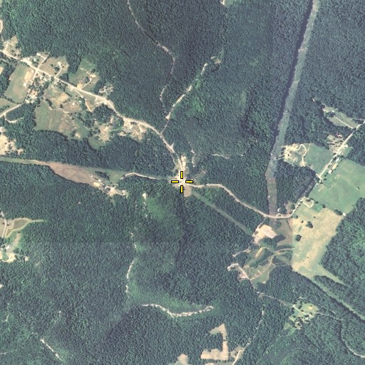 Aerial/Satellite Image of Denney Gap, KY