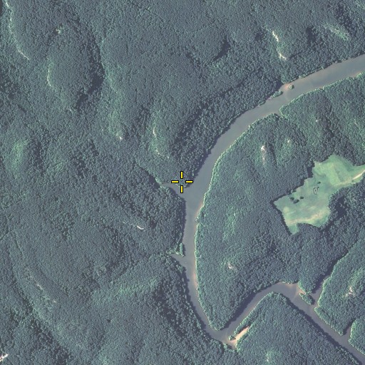 Aerial/Satellite Image of Devil Creek, KY