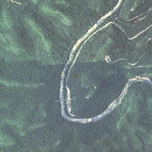 Aerial/Satellite Image of Devils Creek, KY