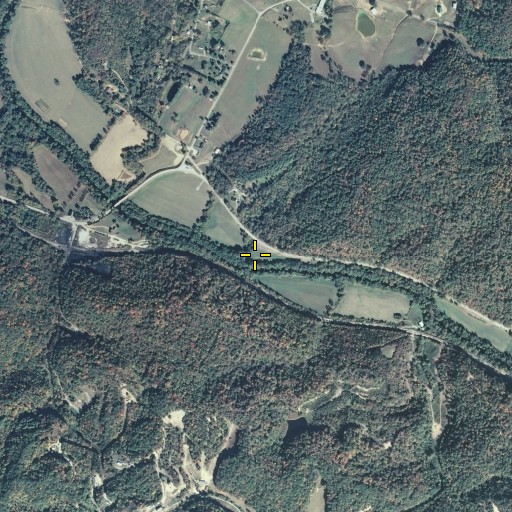 Aerial/Satellite Image of Double Cabin Creek, KY