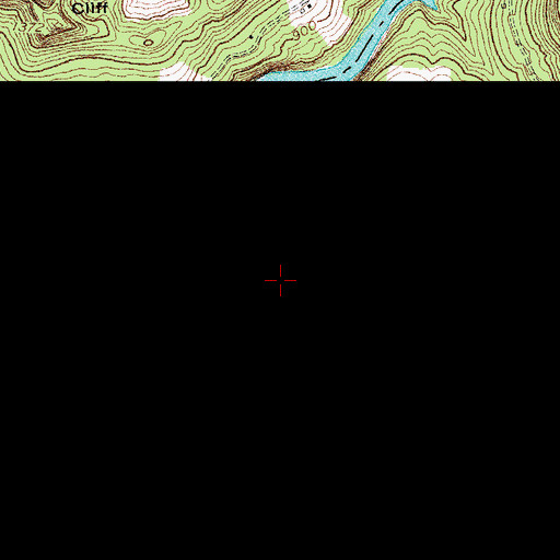 Topographic Map of Dry Bend, KY