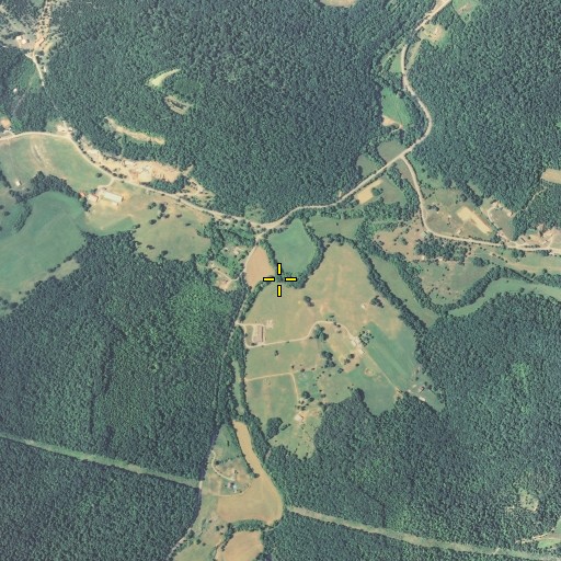 Aerial/Satellite Image of Dry Fork, KY