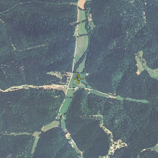 Aerial/Satellite Image of Edington Branch, KY