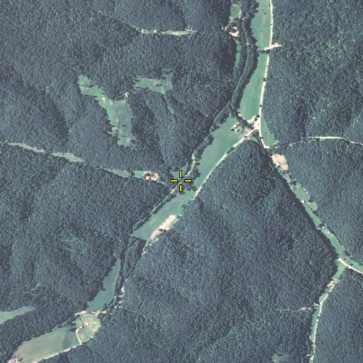 Aerial/Satellite Image of Fannin Branch, KY