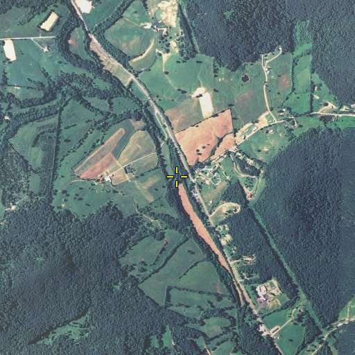 Aerial/Satellite Image of Farris Branch, KY