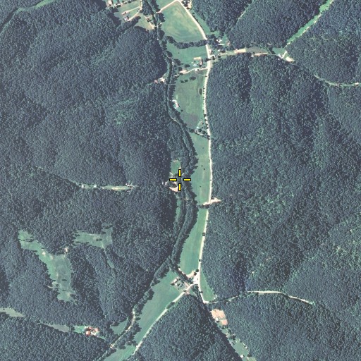 Aerial/Satellite Image of Gilliam Branch, KY