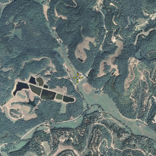 Aerial/Satellite Image of Hacker School, KY